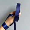 Лента атлас Ding Xin 2.5 см * 90 м - #0371 Синий Темный